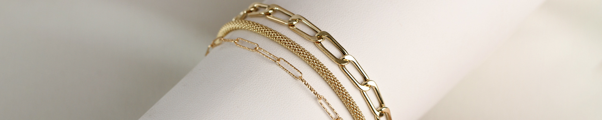 Gouden schakelarmband Gouden schakelarmband