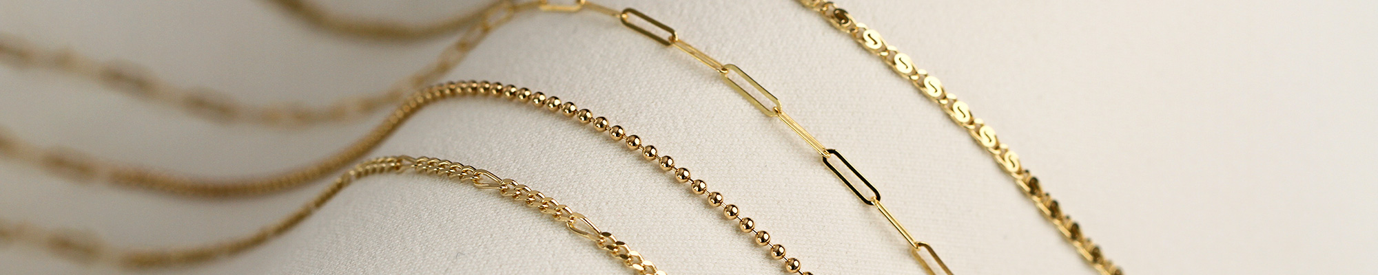 Gouden schakelketting Gouden schakelketting