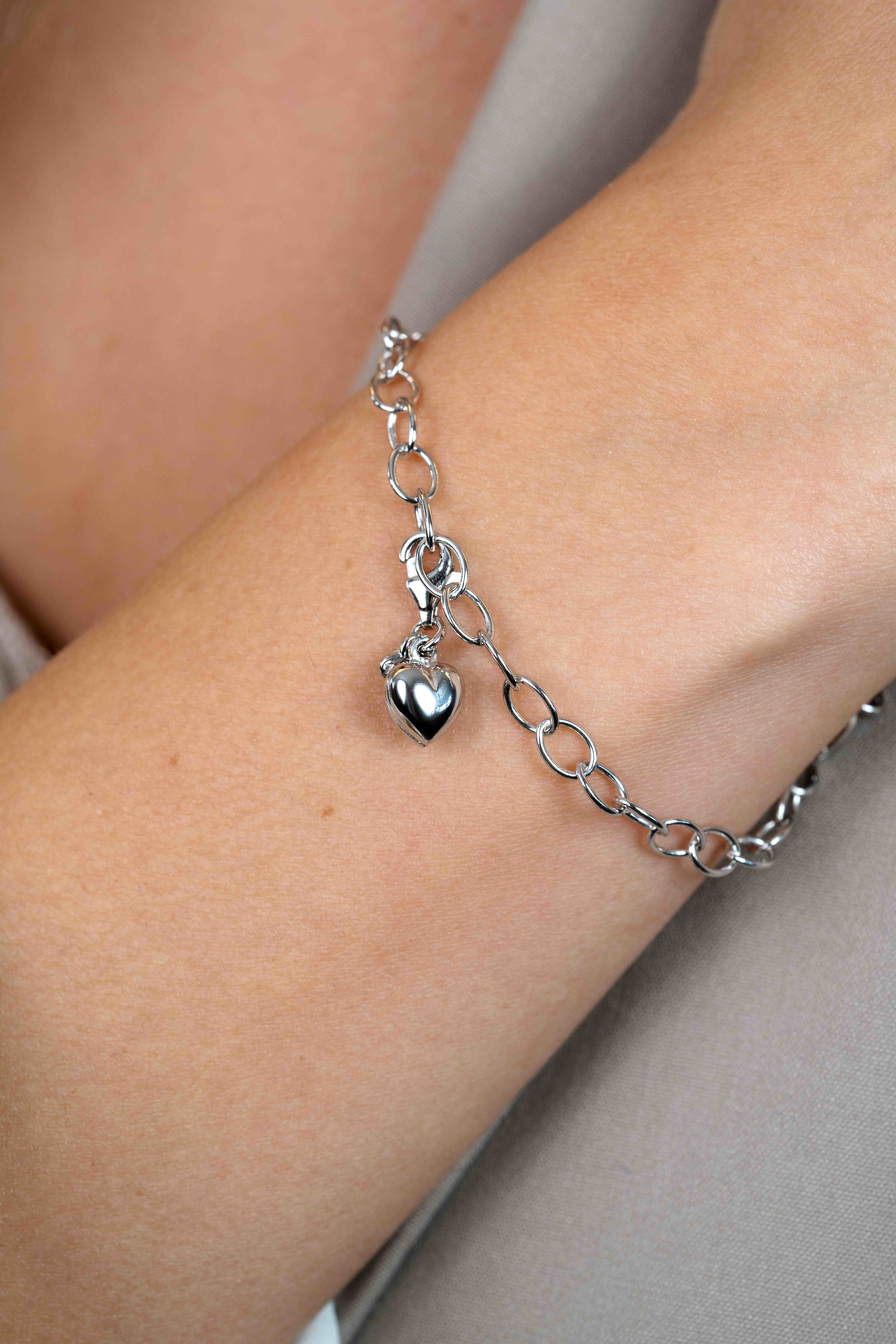 ZINZI CHARMS Sterling Silver Bracelet for Charms CH-A2