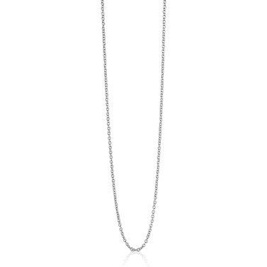 80cm ZINZI zilveren anker ketting ZILC-A80