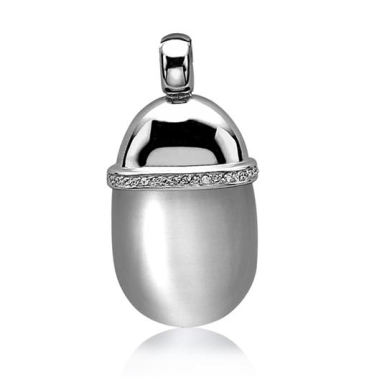 ZINZI Sterling Silver Pendant Grey ZIH794G