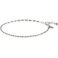 ZINZI zilveren singapore armband met glinsterende gedraaide schakels 1,9mm breed 17-20cm ZIA2585

