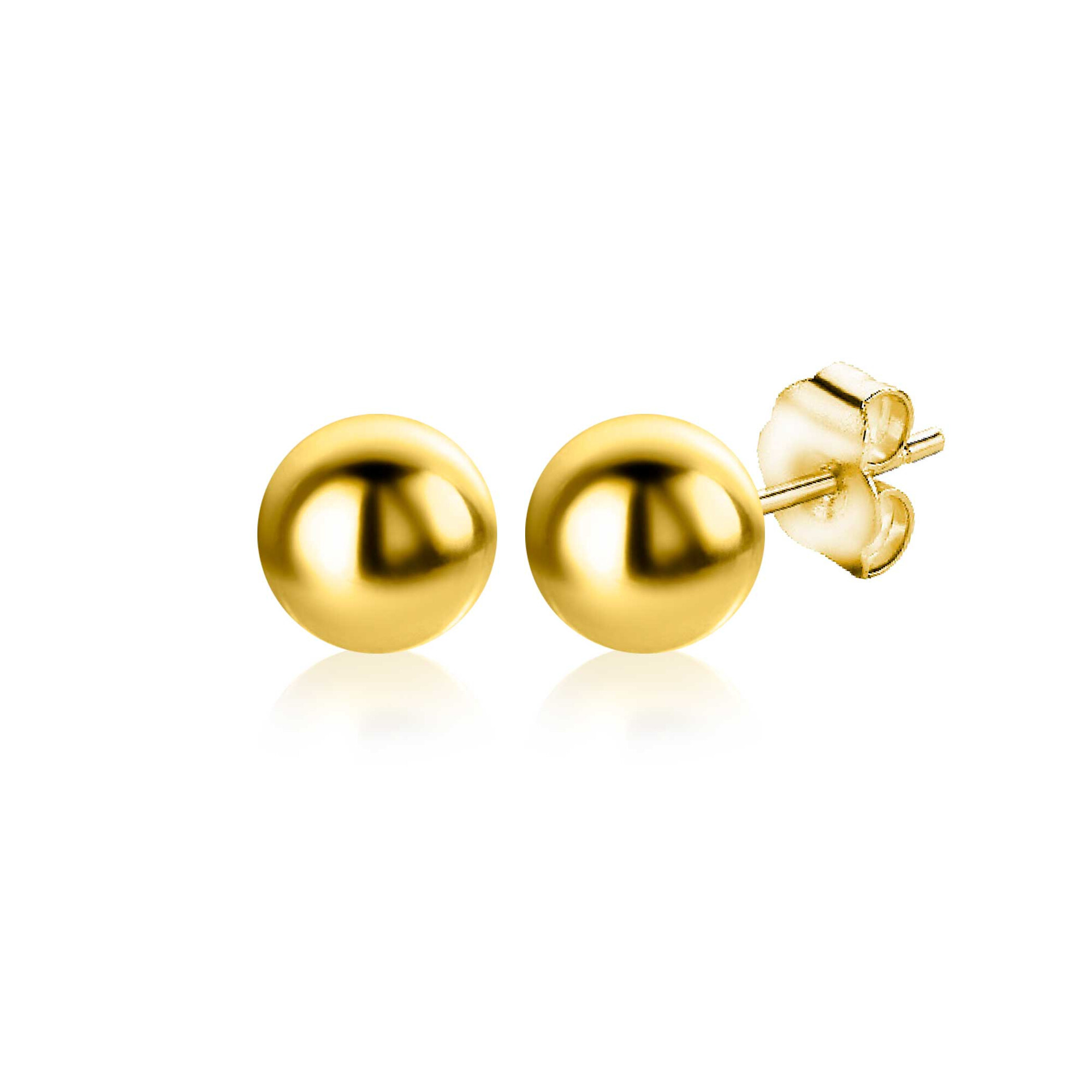 ZINZI GOLD oorknopje bol 5mm