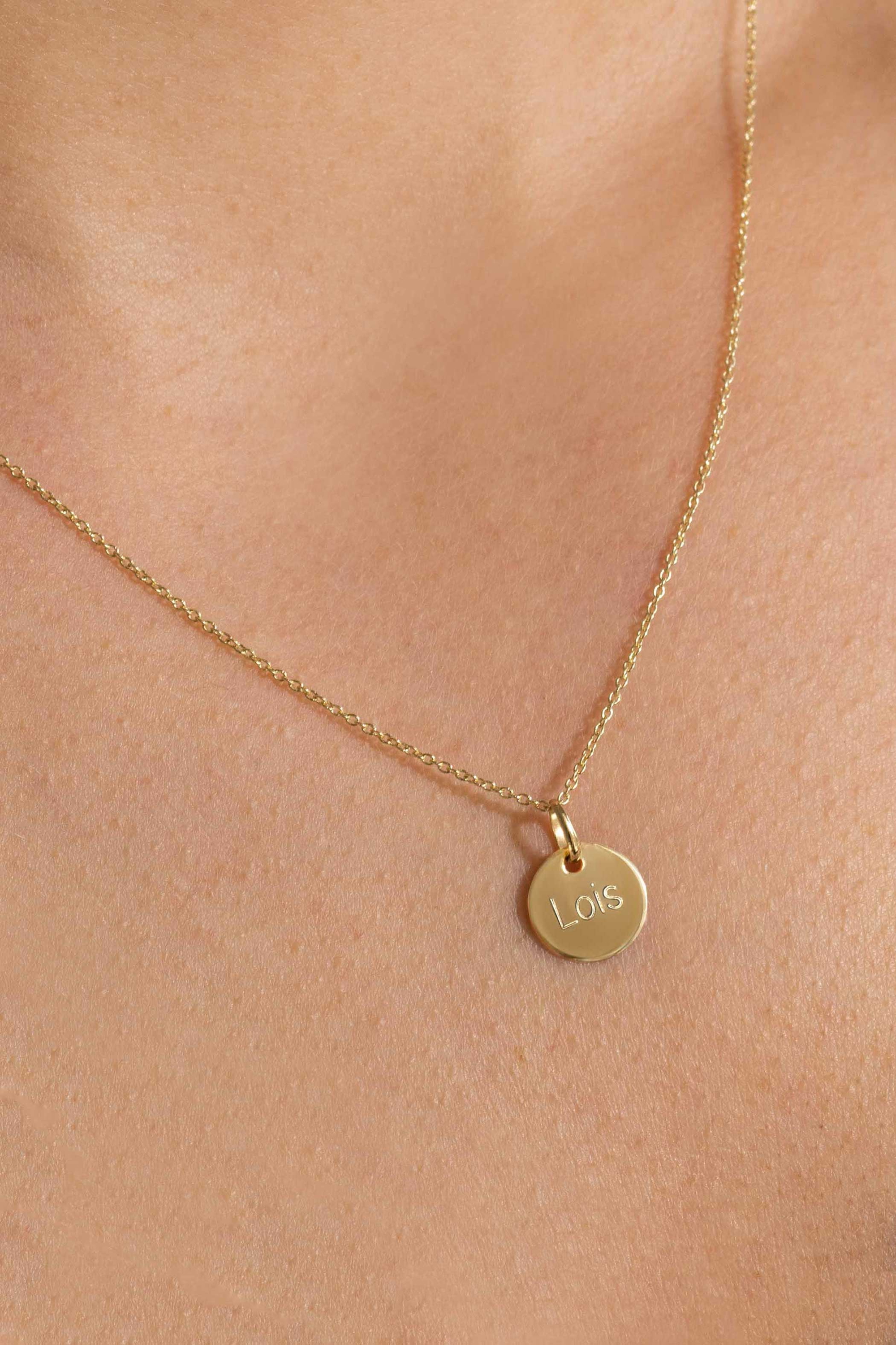 ZINZI GOLD hanger rond glad 10mm