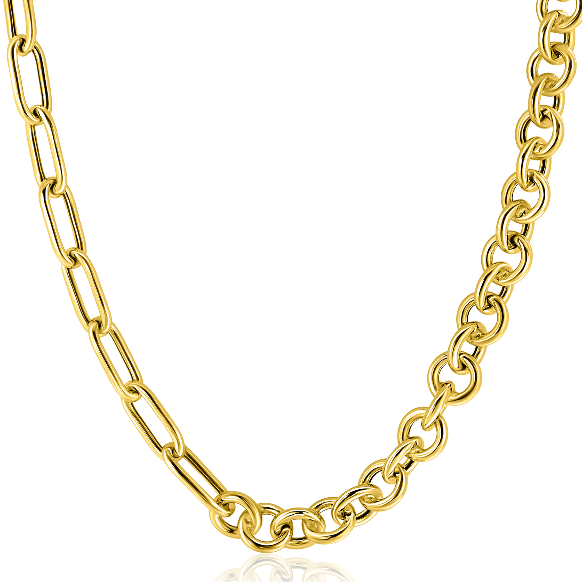 ZINZI zlv.coll.gg.verg.half jass/paperclip schakels 45