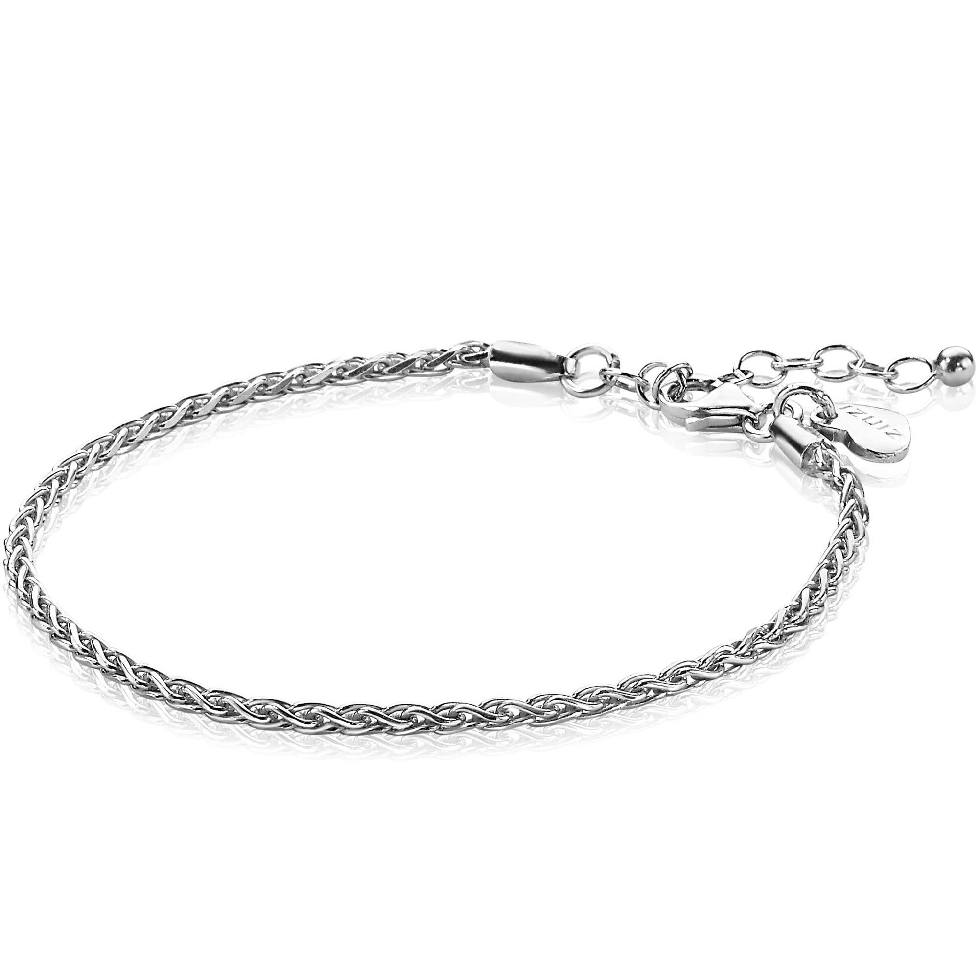 ZINZI silbernes Gliederarmband Palmier 2mm breit ZIA1931