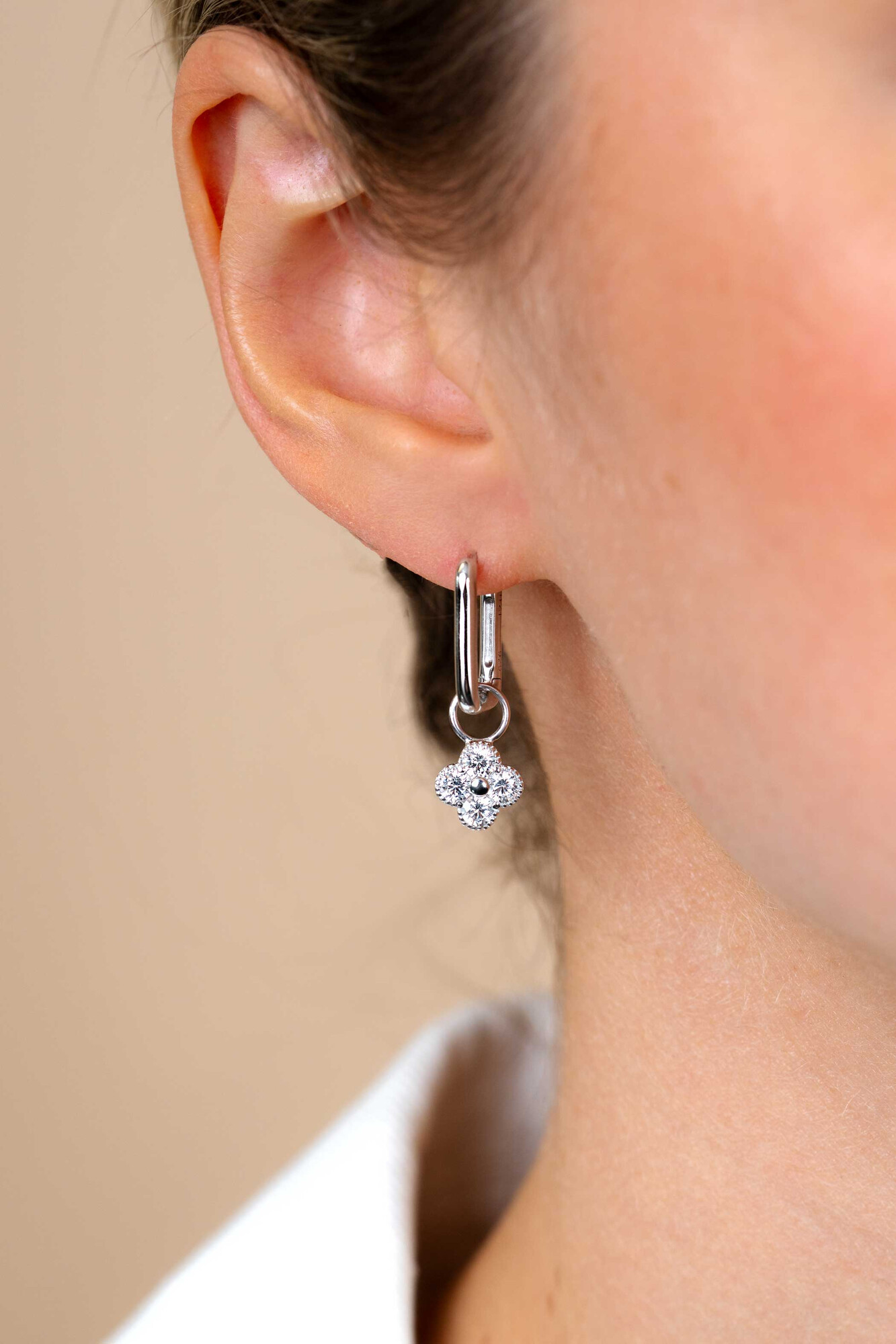 ZINZI silberne Luxus-Ohrringe 15x2mm ovale Form ZIO2221