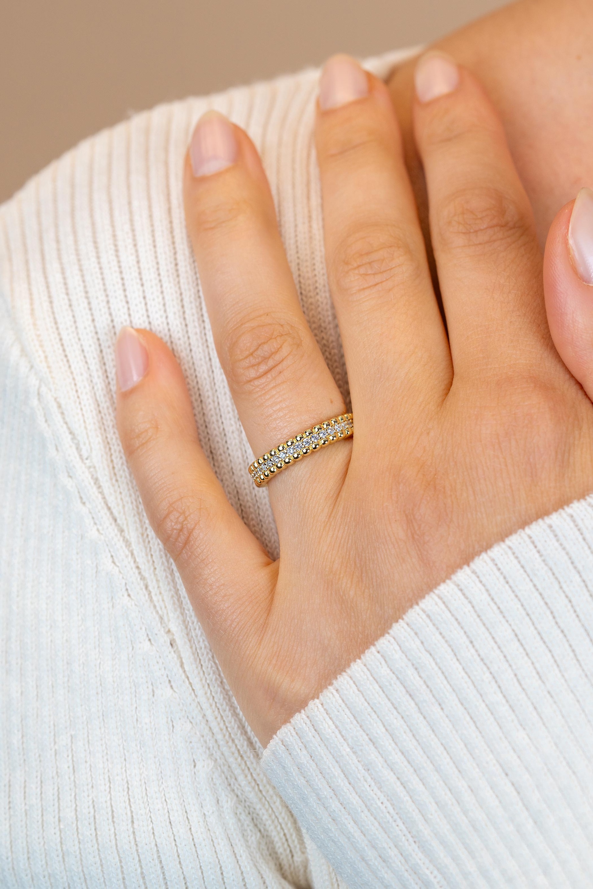 ZINZI zlv.ring g.verg.buitenr.bolletjes midden cz.mt62