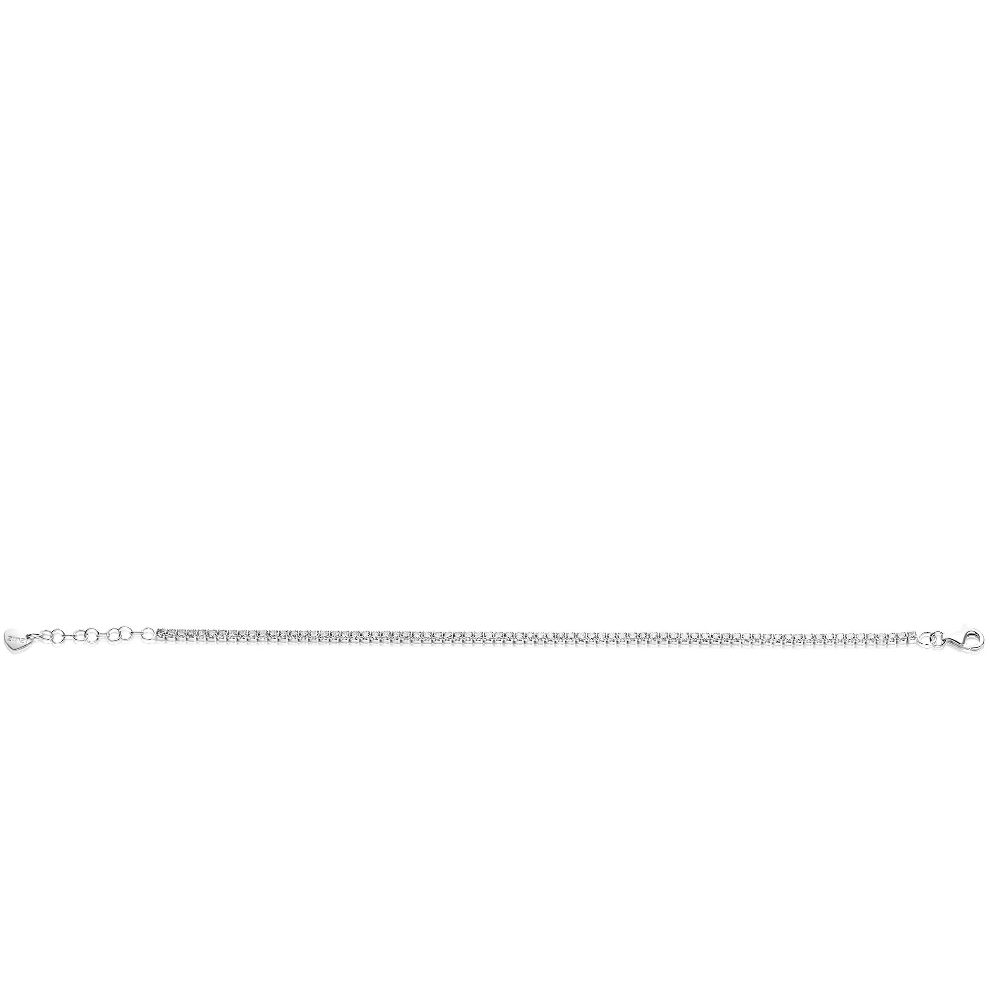 ZINZI zlv. tennisarmband zirconia's 2.1mm