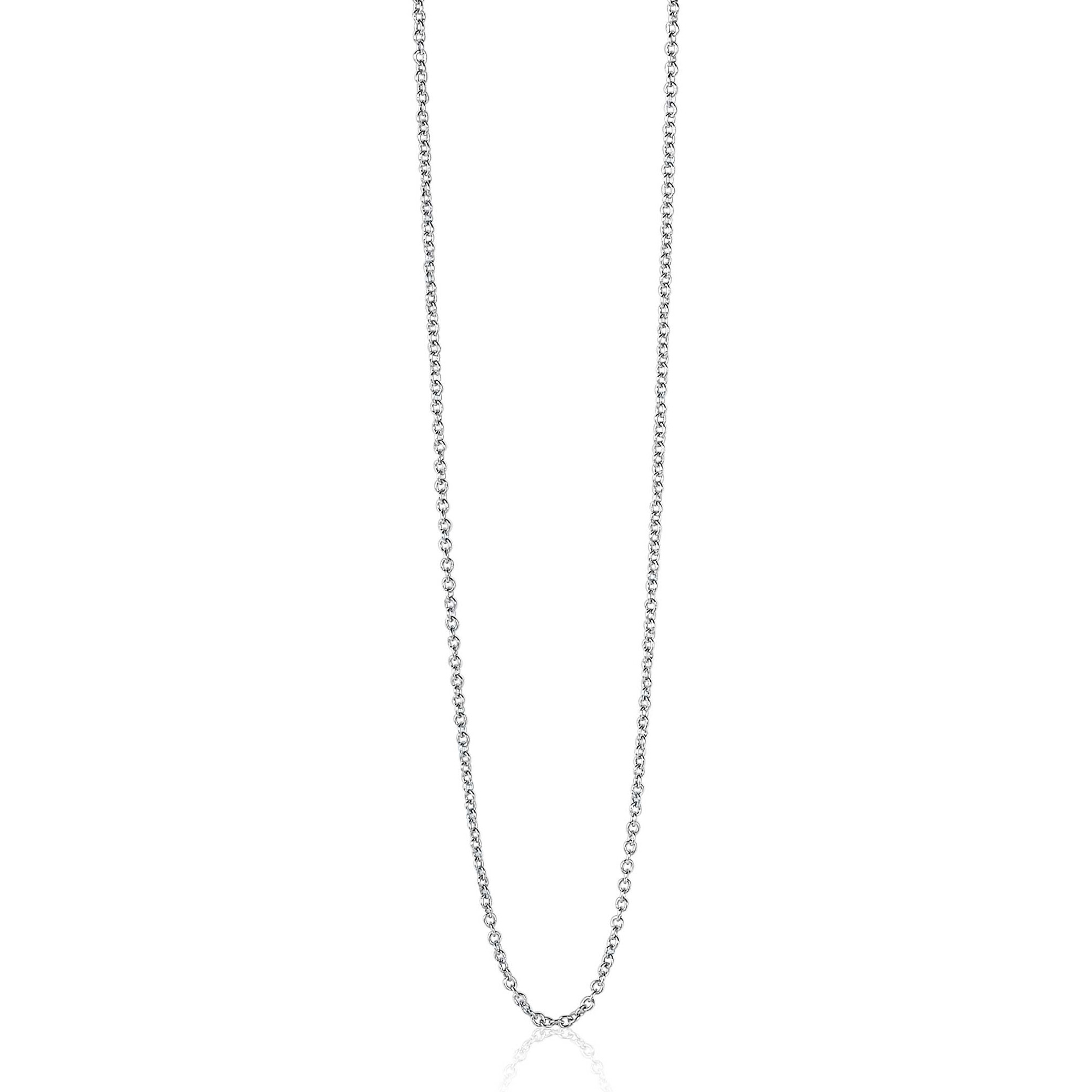 42cm ZINZI zilveren anker ketting ZILC-A42