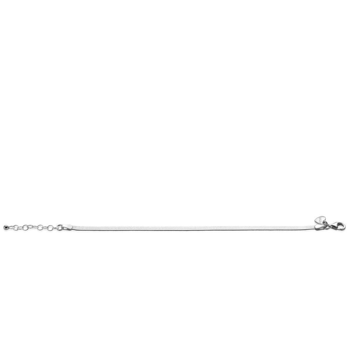 ZINZI zlv. armband plat slang poli 3.5mm