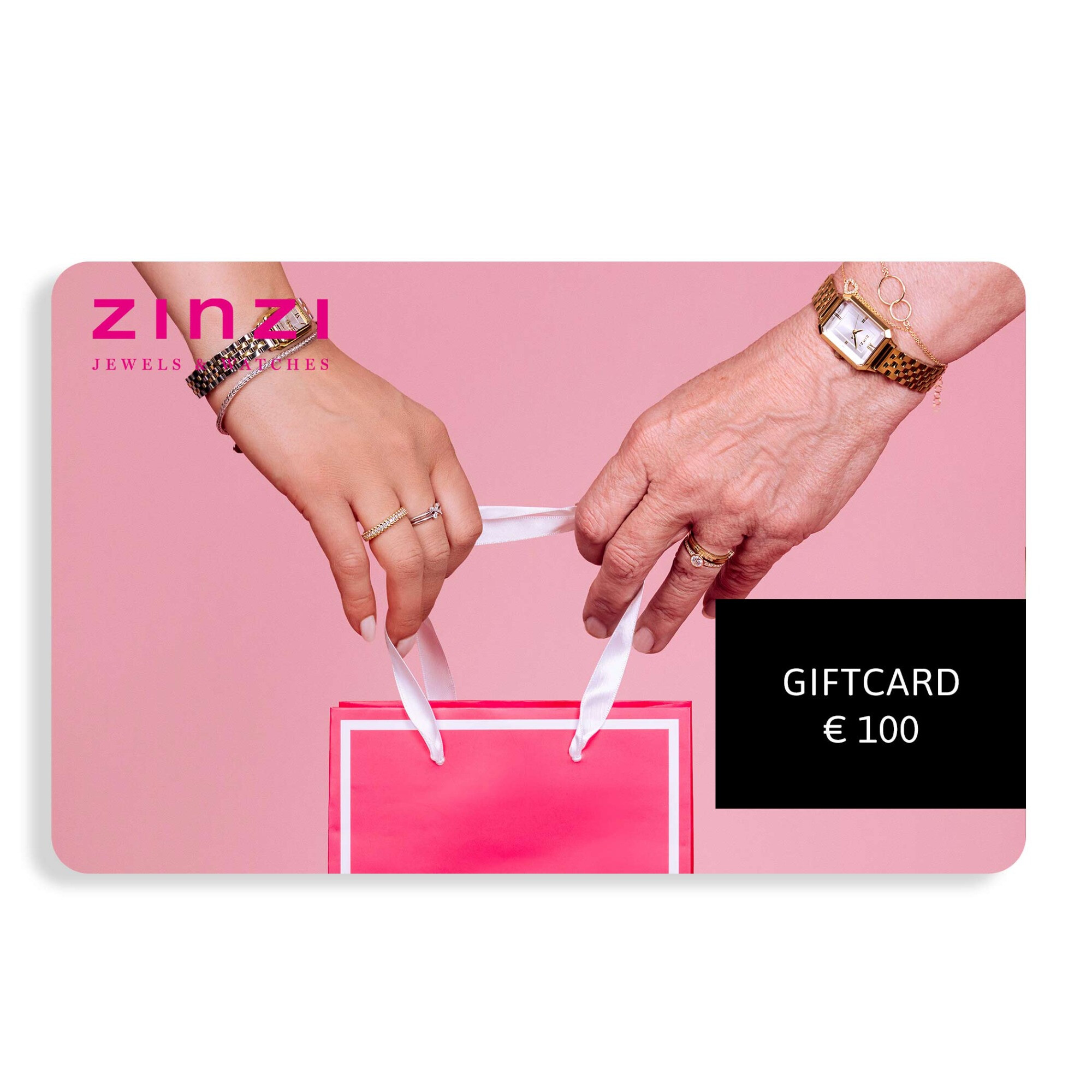 Zinzi digitale giftcard - waarde 100 Euro