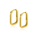 ZINZI GOLD klapcreolen rechthoek 16x1.8mm