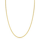 70cm ZINZI gold plated zilveren koord ketting ZILC-K70G