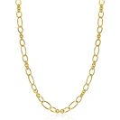 ZINZI zlv. collier geel verguld