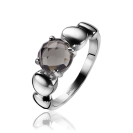 ZINZI zilveren ring grijs ZIR1145Z