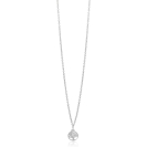 ZINZI zilveren ketting met levensboom hanger 8mm 42-45cm ZIC-BF139