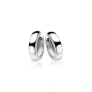 12mm ZINZI Sterling Silver Hoop Earrings 12x3mm ZIO187
