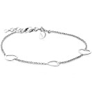 Zinzi silbernes Armband Herz 17-20cm ZIA1188