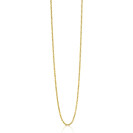 90cm ZINZI zilveren anker ketting geel verguld ZILC-A90G