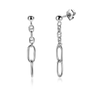 ZINZI zlv.oorstekers lang fant.en paperclip 3.5cm