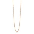 ZINZI zlv. jasseron collier 90 cm rosé verguld
