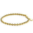 ZINZI silbernes Armband gelb vergoldet 19cm ZIA1153G