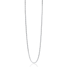 45cm ZINZI Sterling Silver Curb Chain Necklace ZILC-G45