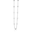 Zinzi zilveren fantasie ketting ovaal 45cm ZIC1232