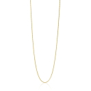 45cm ZINZI Gold 14 krt anker ketting 0,7mm breed, ideaal om je hanger aan te bevestigen ZGLA45-07