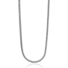 45cm Zinzi silberne Schlangenkette 1,5mm breit ZISL15-45