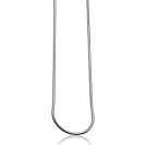 45cm Zinzi silberne Schlangenkette 1mm breit ZISL45