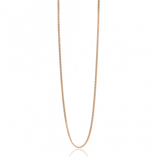 ZINZI zlv. gourmet collier 60 cm rosé verguld