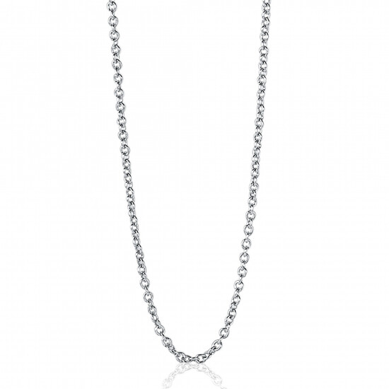 90cm ZINZI zilveren anker ketting ZILC-A90