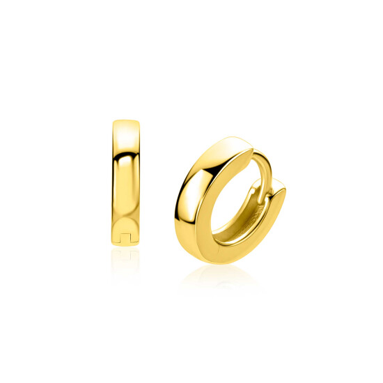ZINZI zlv. oorringen gg.verg. u-profiel 13.5x3mm