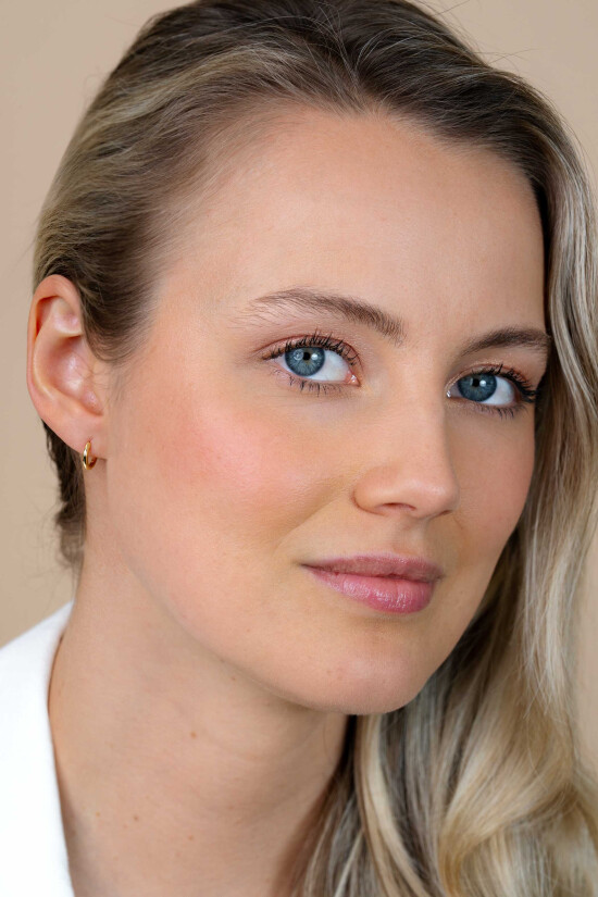 10mm ZINZI Gold Plated Sterling Silver Hoop Earrings width 2mm ZIO2261G
