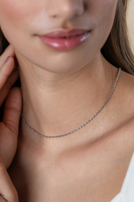 ZINZI zlv. collier singapore schakel