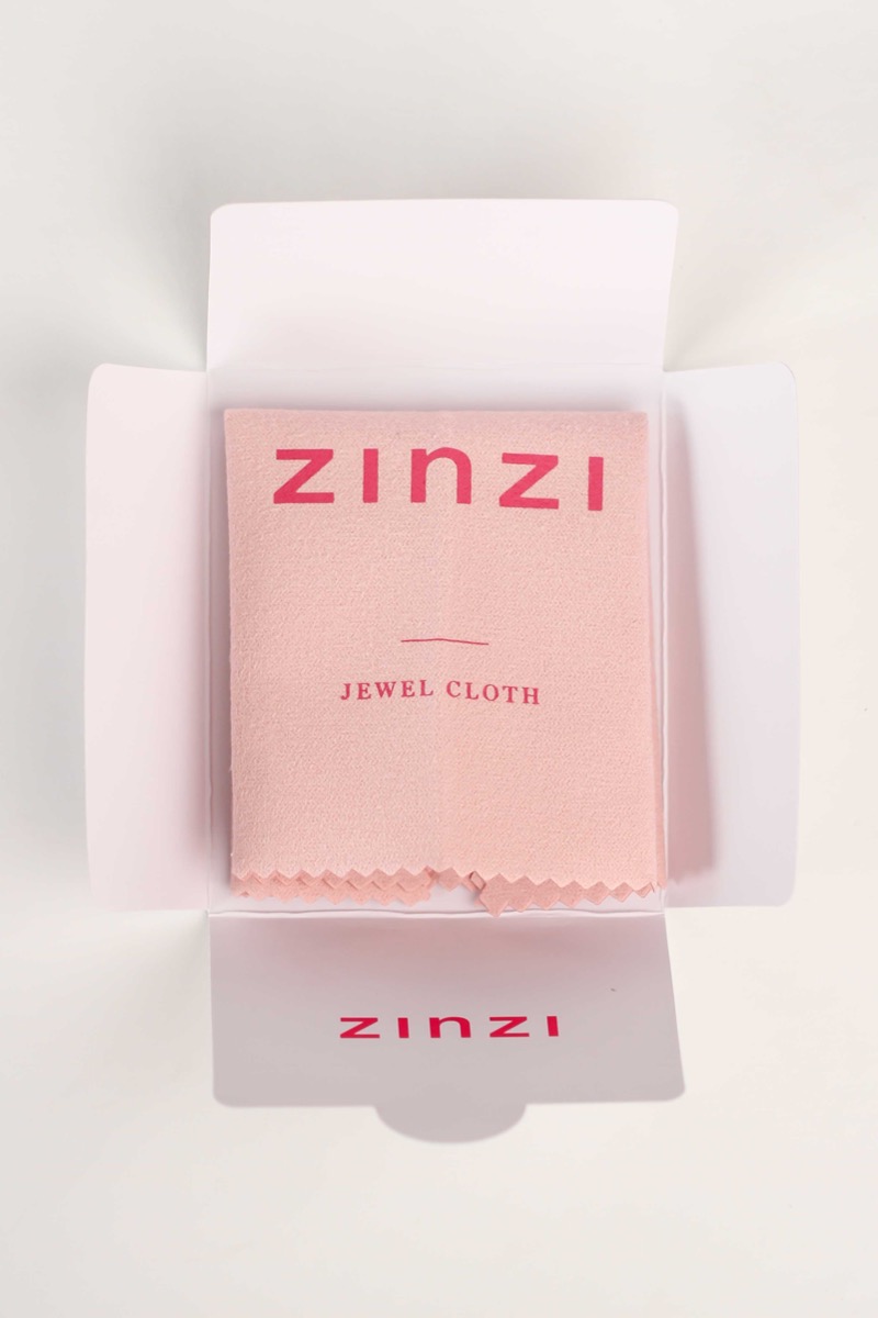 Poetsdoek, glansdoek voor Zinzi sieraden