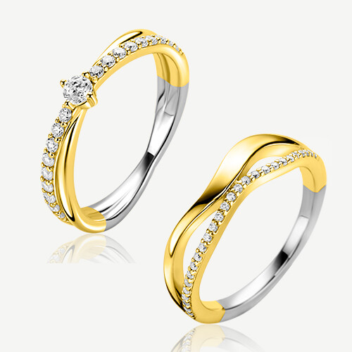 zilver-geel-verguld